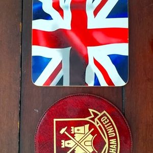 West ham coaster and Union Jack Coaster
